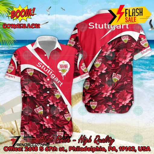 VfB Stuttgart Florals Button Shirt