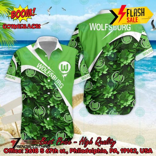 VfL Wolfsburg Florals Button Shirt