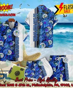 Wigan Athletic FC Floral Hawaiian Shirt And Shorts