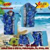 Accrington Stanley FC Palm Tree Surfboard Personalized Name Button Shirt