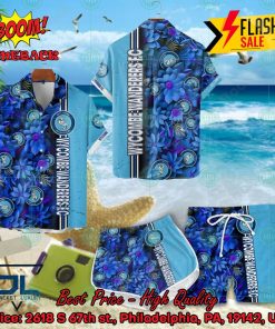 Wycombe Wanderers FC Floral Hawaiian Shirt And Shorts