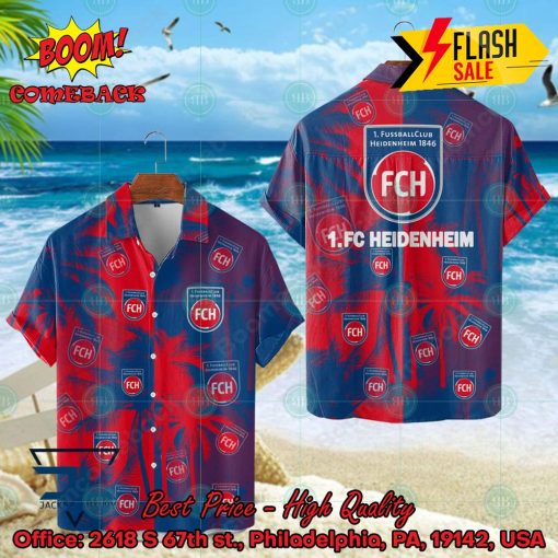 1. FC Heidenheim Coconut Tree Hawaiian Shirt