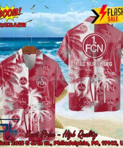 1. FC Nurnberg Coconut Tree Hawaiian Shirt