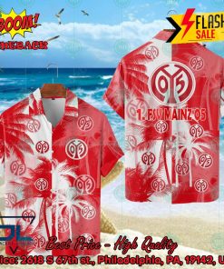 1. FSV Mainz 05 Coconut Tree Hawaiian Shirt