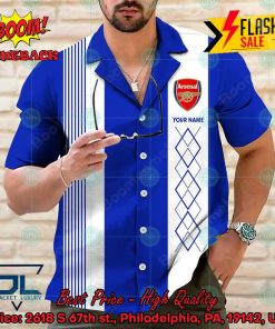 arsenal fc multicolor personalized name hawaiian shirt 4 zy4PL
