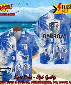 Barrow AFC Coconut Tree Hawaiian Shirt