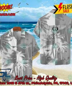 Bentley Coconut Tree Hawaiian Shirt