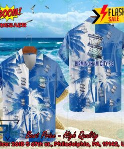 Birmingham City FC Coconut Tree Hawaiian Shirt