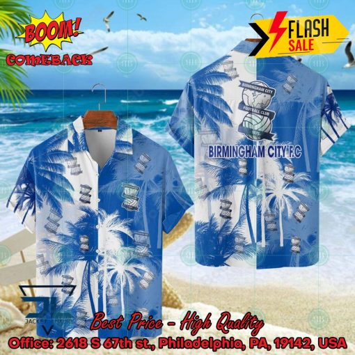 Birmingham City FC Coconut Tree Hawaiian Shirt