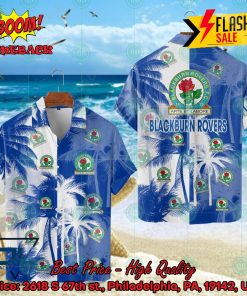 Blackburn Rovers FC Coconut Tree Hawaiian Shirt