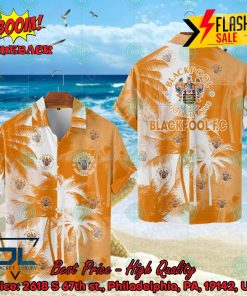 Blackpool FC Coconut Tree Hawaiian Shirt