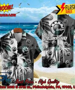 Can-Am Coconut Tree Hawaiian Shirt