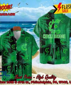 Cercle Brugge KSV Coconut Tree Hawaiian Shirt