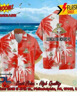 Doncaster Rovers FC Coconut Tree Hawaiian Shirt