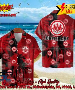 Eintracht Frankfurt Coconut Tree Hawaiian Shirt