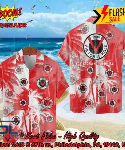 FC Viktoria Koln Coconut Tree Hawaiian Shirt