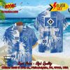 Hertha BSC Coconut Tree Hawaiian Shirt