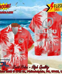Isuzu Coconut Tree Hawaiian Shirt