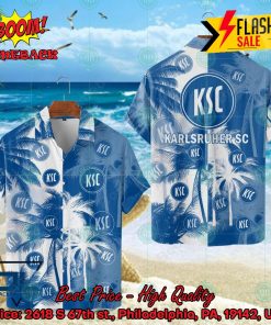 Karlsruher SC Coconut Tree Hawaiian Shirt