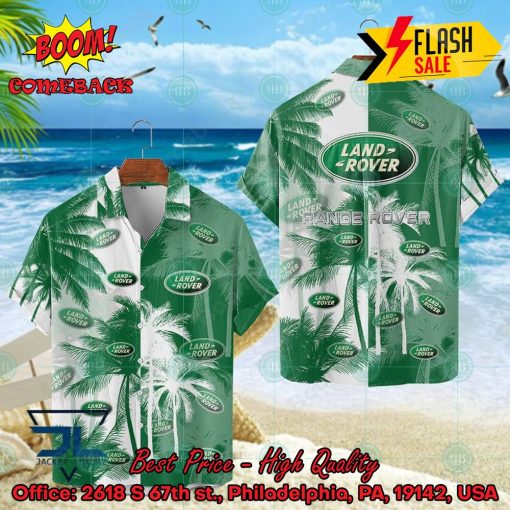 Land Rover Range Rover Coconut Tree Hawaiian Shirt