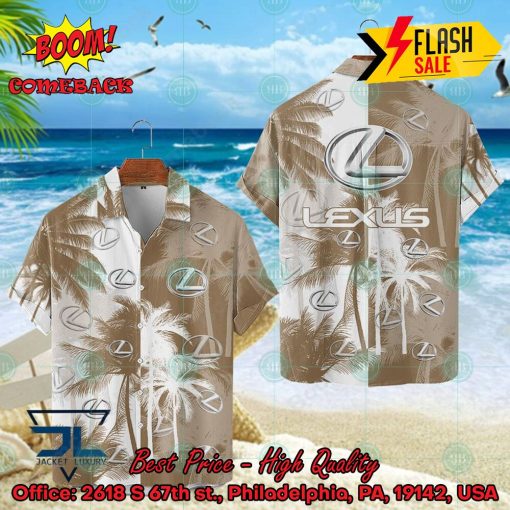 Lexus Coconut Tree Hawaiian Shirt