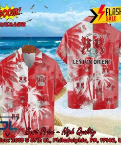 Leyton Orient FC Coconut Tree Hawaiian Shirt