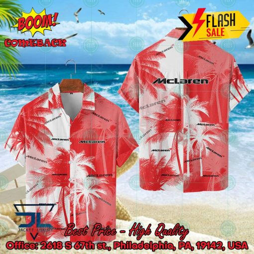 McLaren Coconut Tree Hawaiian Shirt