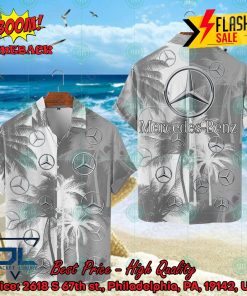 Mercedes-Benz Coconut Tree Hawaiian Shirt