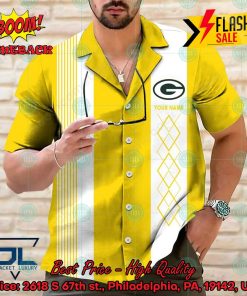 NFL Green Bay Packers Multicolor Personalized Name Hawaiian Shirt