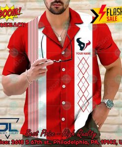 NFL Houston Texans Multicolor Personalized Name Hawaiian Shirt