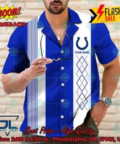 NFL Indianapolis Colts Multicolor Personalized Name Hawaiian Shirt