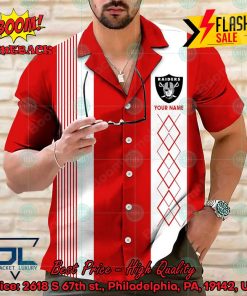 NFL Las Vegas Raiders Multicolor Personalized Name Hawaiian Shirt