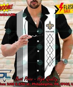 NFL New Orleans Saints Multicolor Personalized Name Hawaiian Shirt