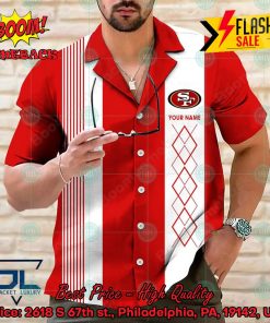 NFL San Francisco 49ers Multicolor Personalized Name Hawaiian Shirt