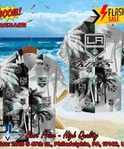 NHL Los Angeles Kings Coconut Tree Hawaiian Shirt