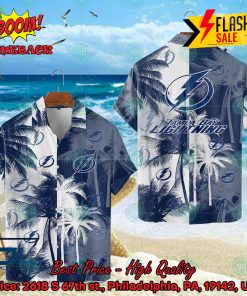NHL Tampa Bay Lightning Coconut Tree Hawaiian Shirt