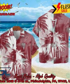 Pontiac Coconut Tree Hawaiian Shirt