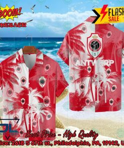 Royal Antwerp FC Coconut Tree Hawaiian Shirt