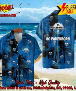 SC Paderborn Coconut Tree Hawaiian Shirt