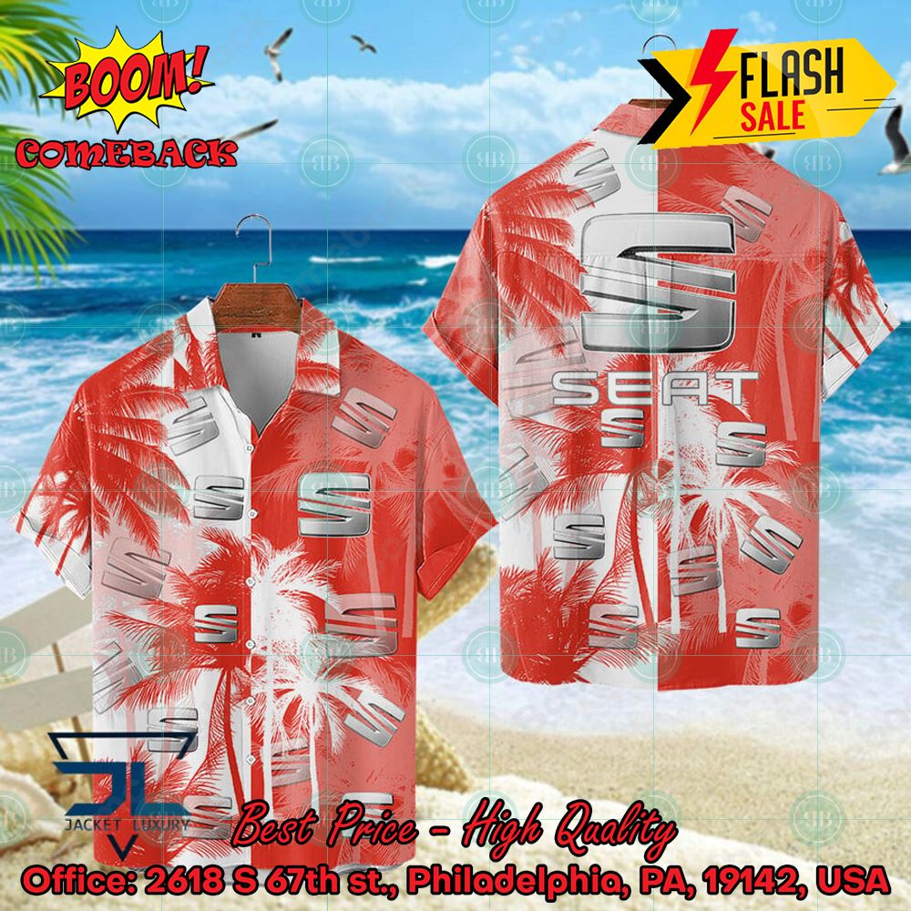 Scania Coconut Tree Hawaiian Shirt