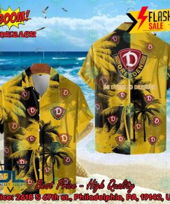 SG Dynamo Dresden Coconut Tree Hawaiian Shirt