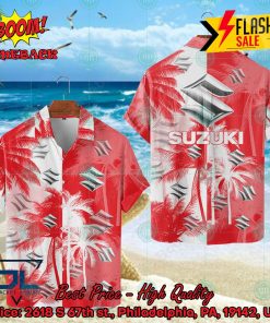 Suzuki Coconut Tree Hawaiian Shirt