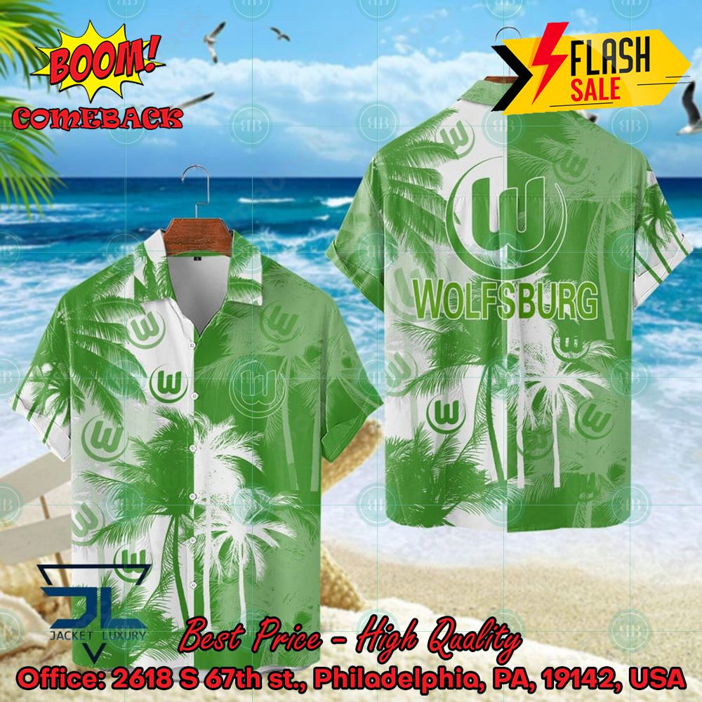 VfL Osnabruck Coconut Tree Hawaiian Shirt