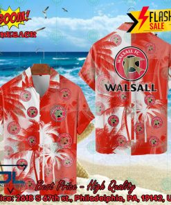 Walsall FC Coconut Tree Hawaiian Shirt