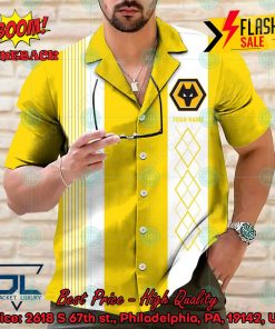 Wolverhampton Wanderers FC Multicolor Personalized Name Hawaiian Shirt