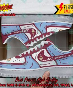 AC Bellinzona Hot Trend 2024 Custom Nike Air Force Sneakers