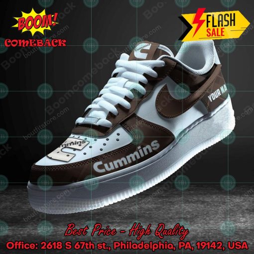 Cummins Personalized Name Custom Nike Air Force Sneakers