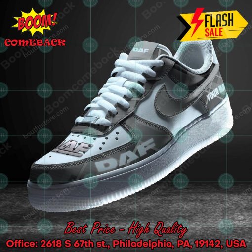 DAF Trucks Personalized Name Custom Nike Air Force Sneakers