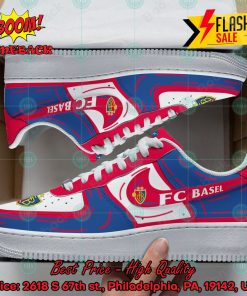 FC Basel Hot Trend 2024 Custom Nike Air Force Sneakers