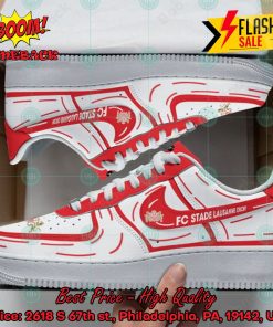 FC Stade Lausanne Ouchy Hot Trend 2024 Custom Nike Air Force Sneakers